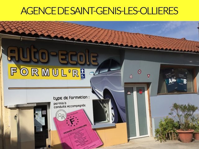 Auto-Ecole FORMUL'R - Saint-Genis-les-Ollières - +33 4 69 84 91 88