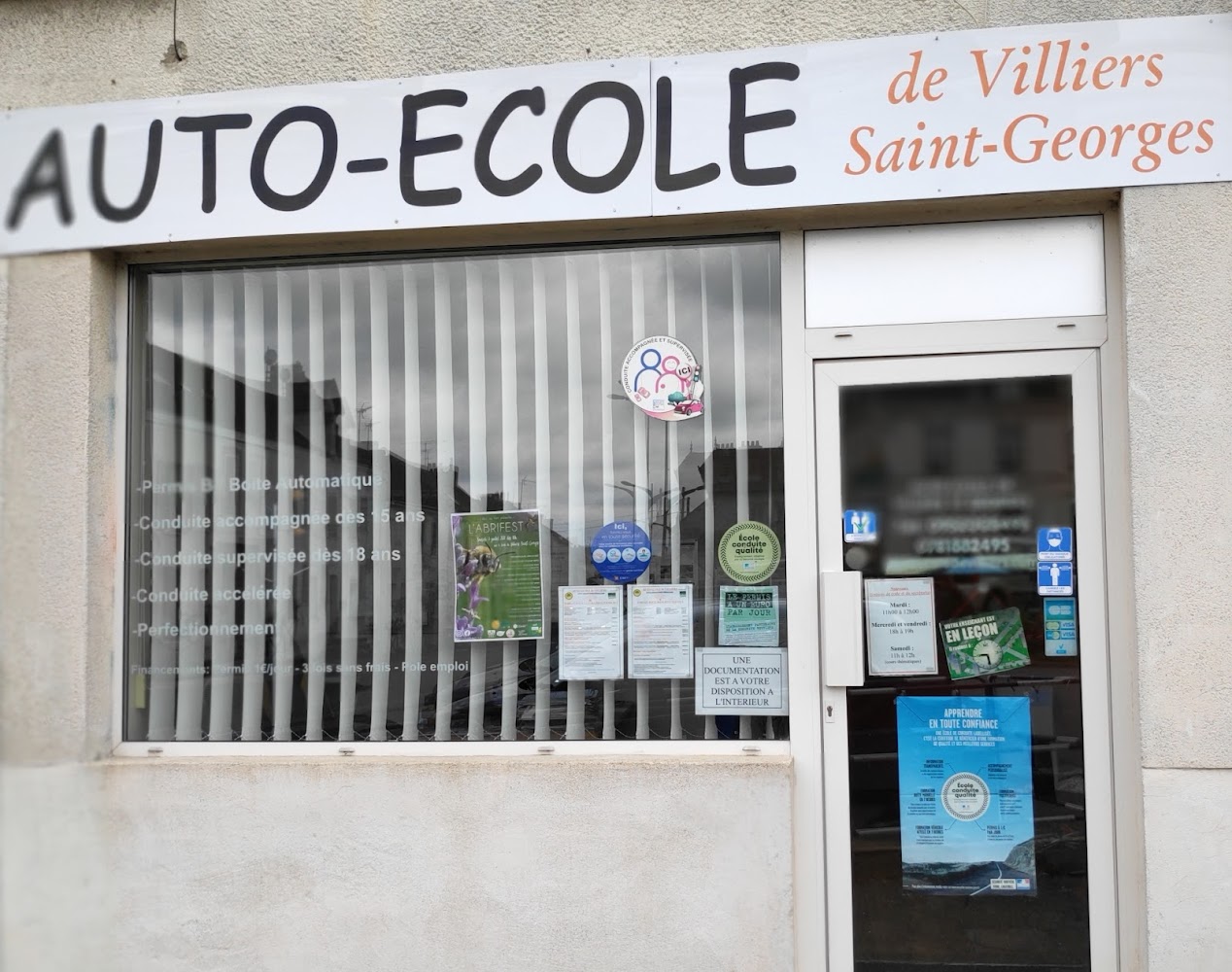 Auto-école de Villiers-Saint-Georges