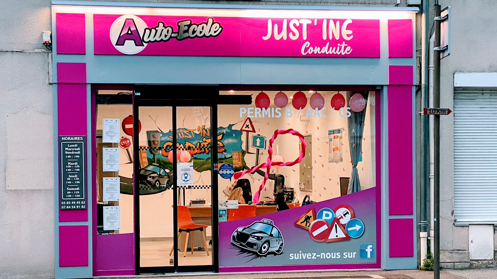Auto école Just'ine conduite