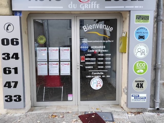 Auto-Ecole du Griffe - Saint-Mamert-du-Gard - +33 4 66 20 93 58
