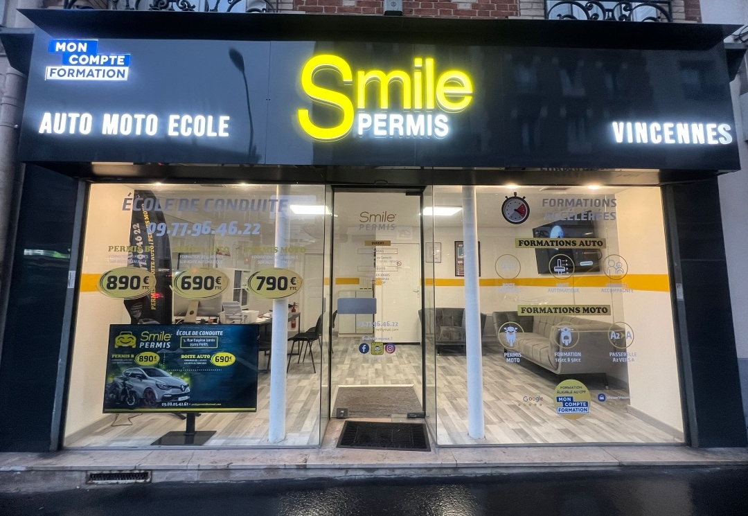 Smile permis Vincennes