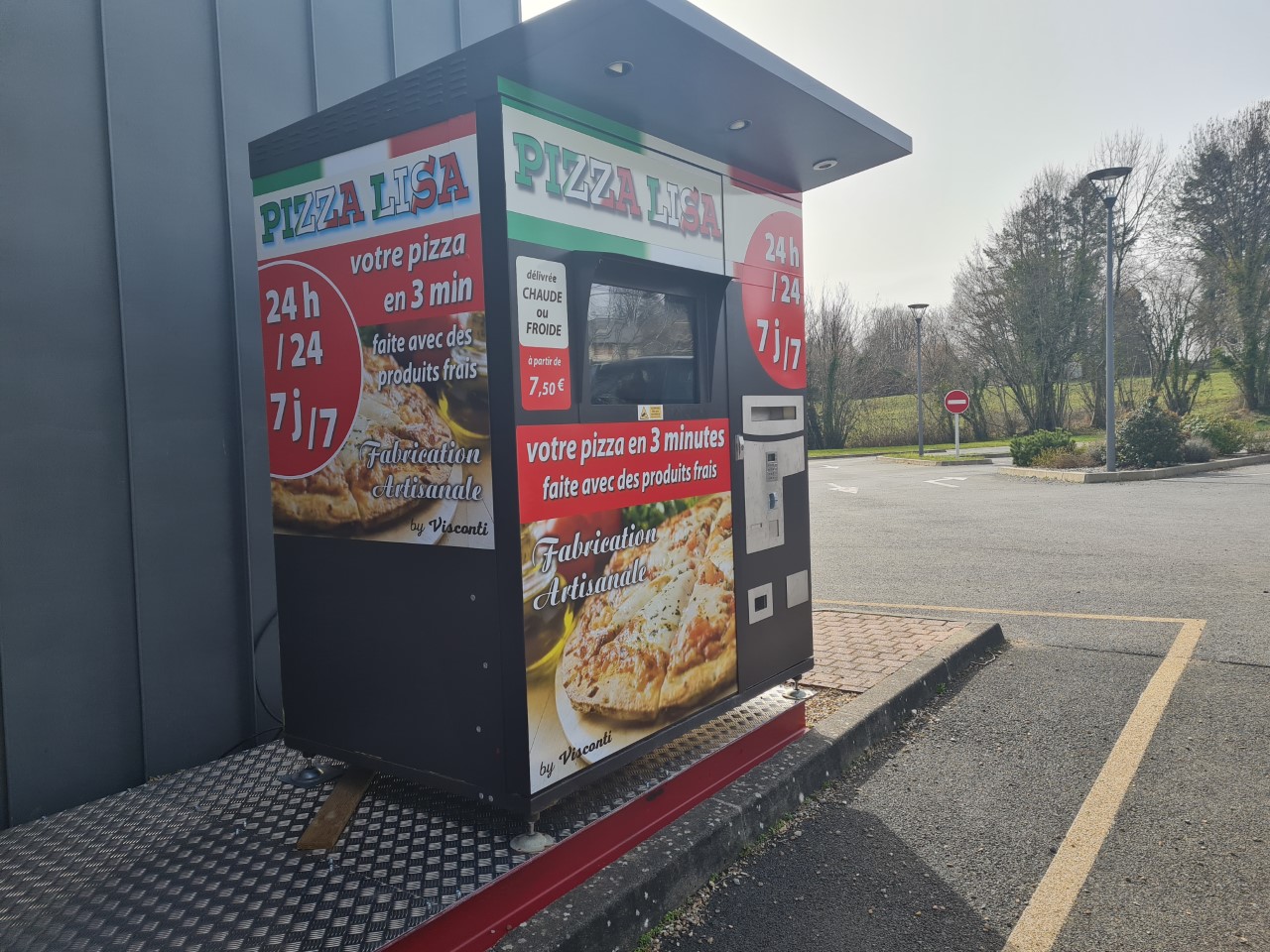 Distributeur de Pizzas Traditionnelles