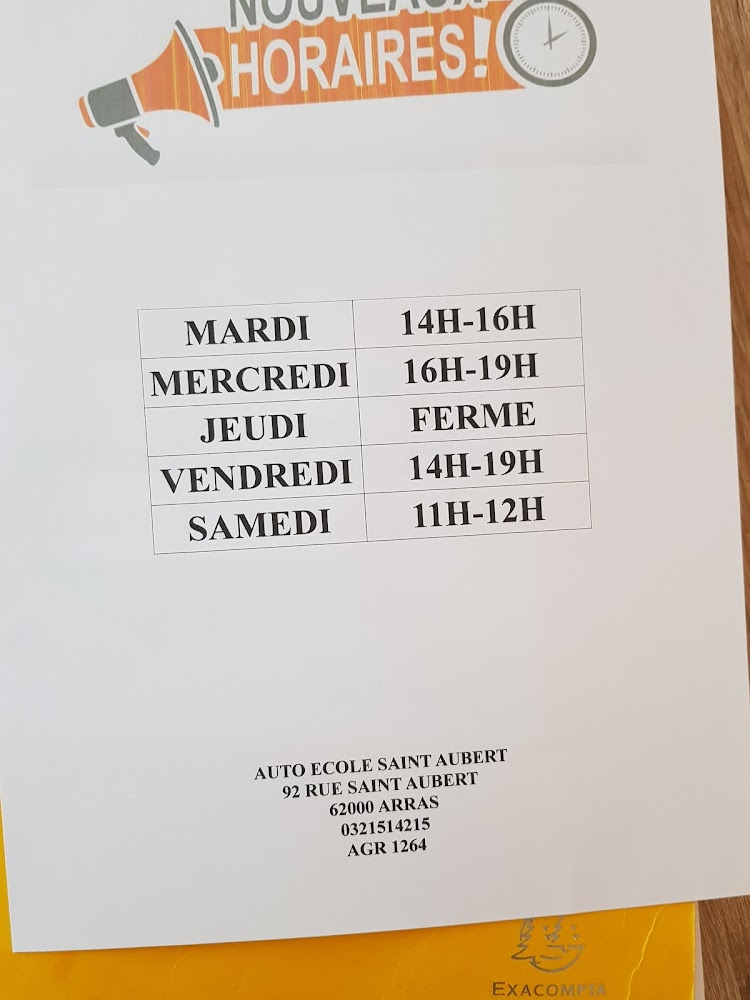 Sarl Auto Ecole Saint Aubert