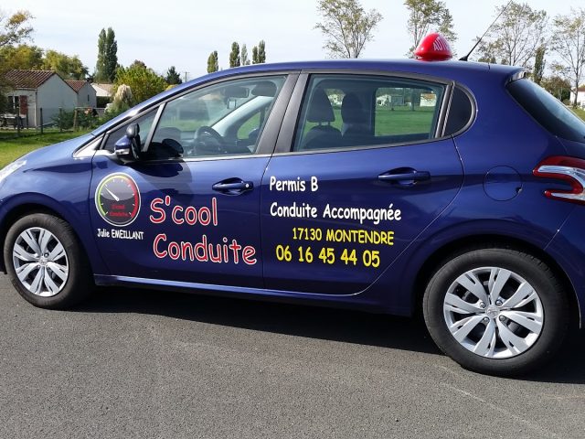 Auto-école S'cool Conduite - Montendre - +33 6 16 45 44 05