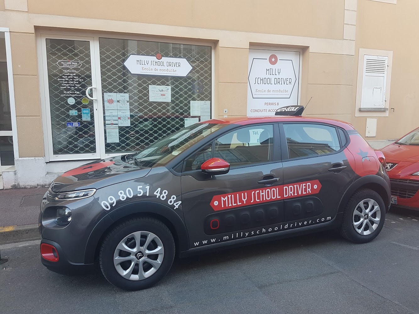 Milly school driver