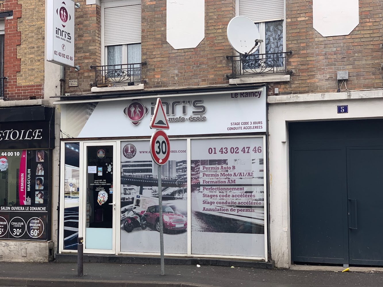 Auto-Moto-Ecole INRI'S Le Raincy - N°1 du Permis Accéléré