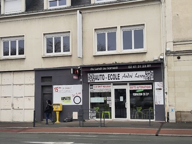 Auto Ecole André Leroy SARL - Angers - +33 2 41 31 23 89