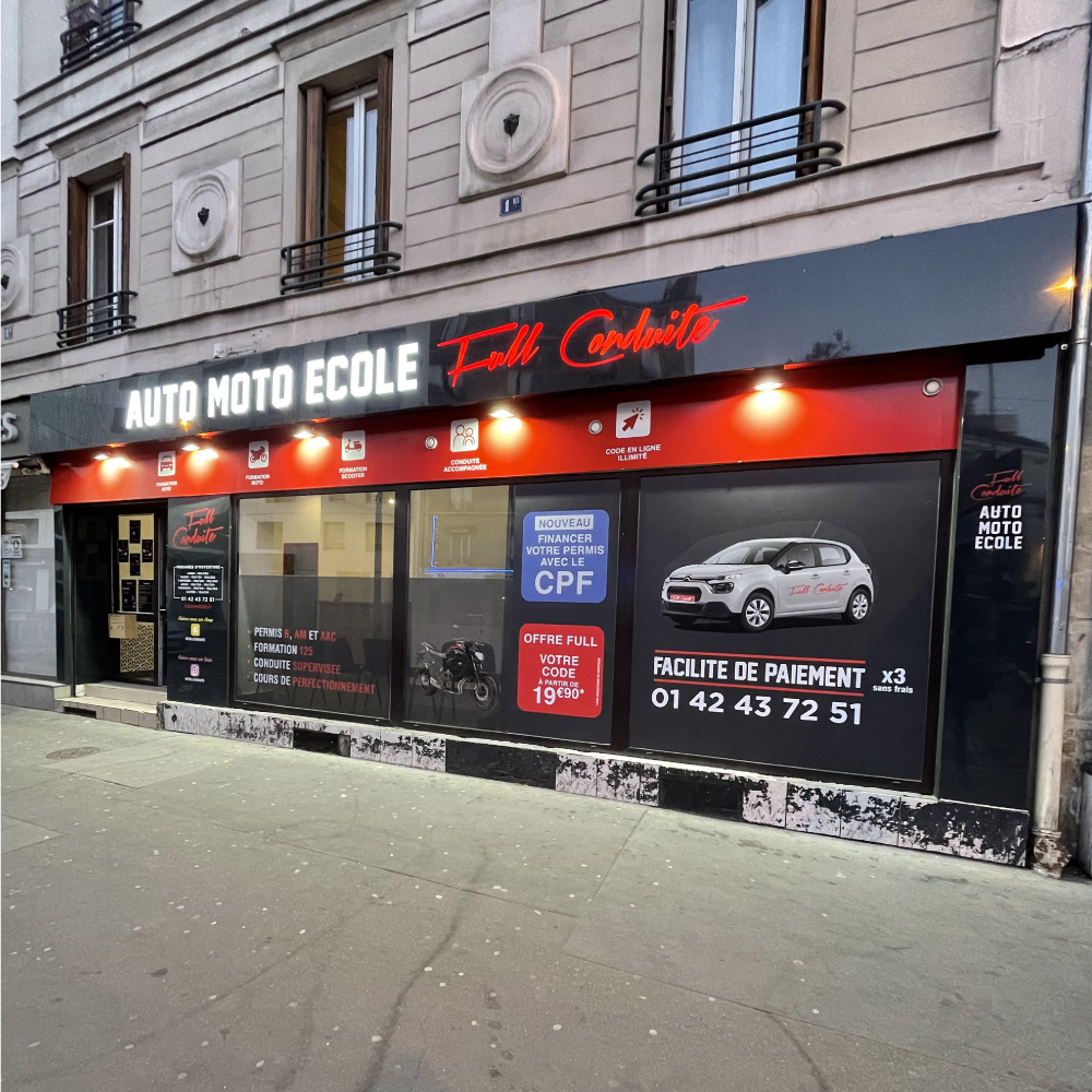 Auto ecole full conduite 93