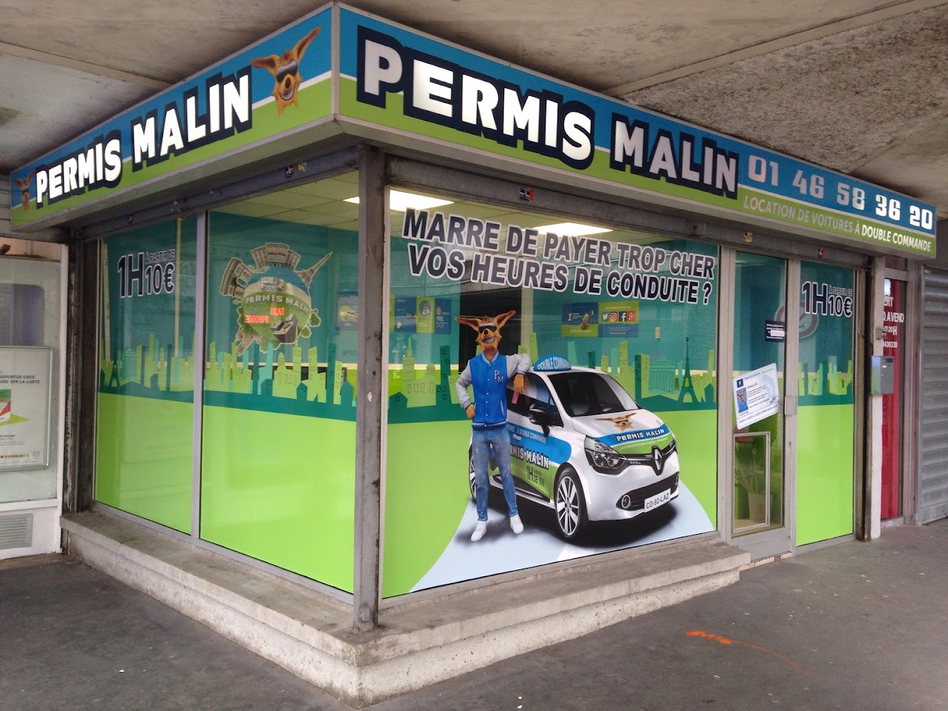 Permis Malin Ivry-sur-Seine Location de voitures auto-école