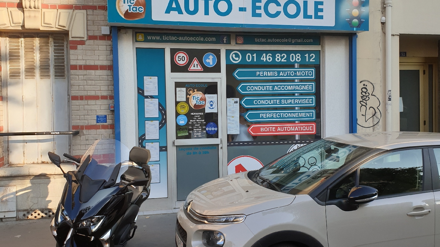 TIC TAC Auto Moto École