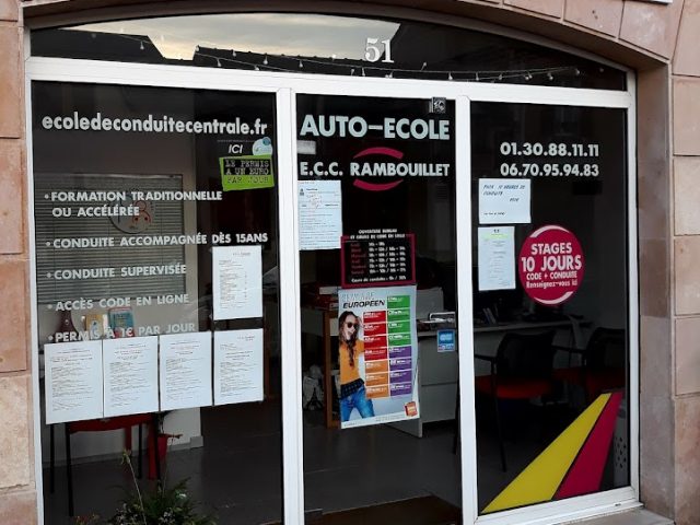 Ecole De Conduite Centrale - Rambouillet - +33 1 30 88 11 11