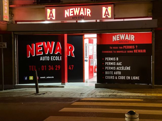 NEWAIR AUTO ECOLE - Villiers-le-Bel - +33 1 34 29 15 47