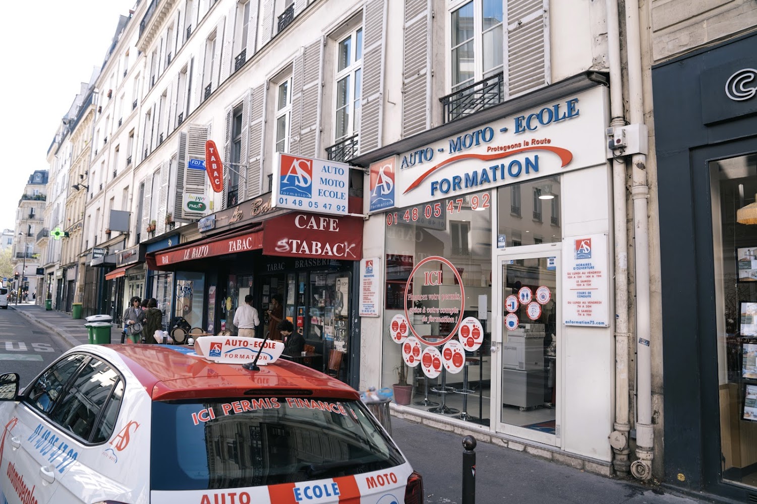 Auto-école AS Formation Paris 11 - Oberkampf