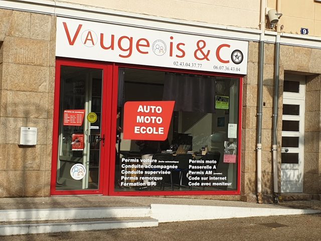 Sarl Auto Ecole Vaugeois - Mayenne - +33 9 52 23 89 12