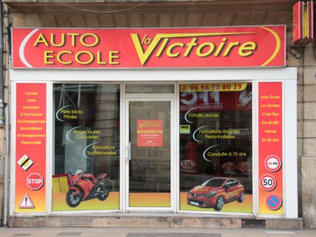 Auto moto Ecole de la Victoire - Bordeaux - +33 5 56 92 60 29