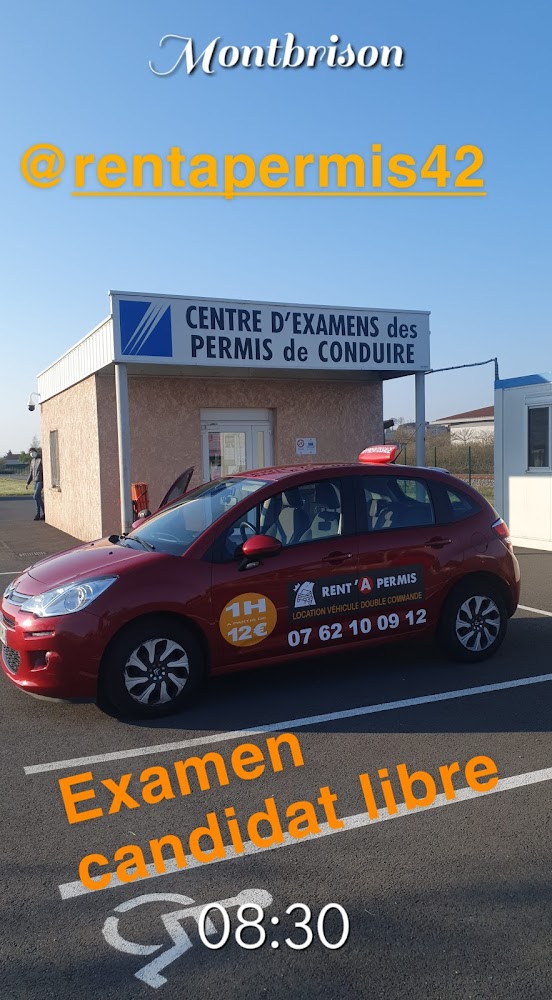 Rent'A Permis : Location Voitures Auto Ecole à Double Commande (42)