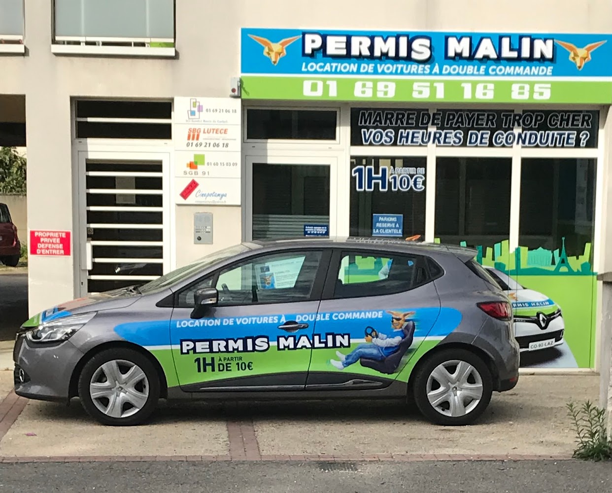 Permis Malin - Sainte-Geneviève-des-Bois - Location de voitures auto-école