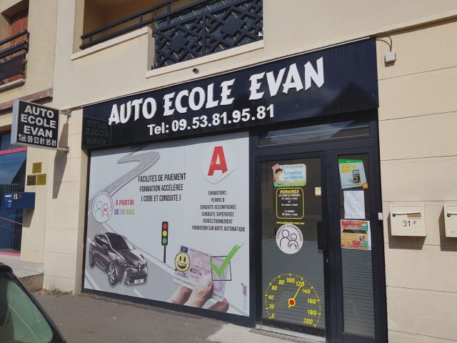 Auto Ecole Evan - Goussainville - +33 9 53 81 95 81