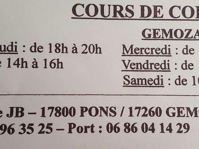 Eurl Auto-Ecole JB - Gémozac - +33 5 46 96 35 25