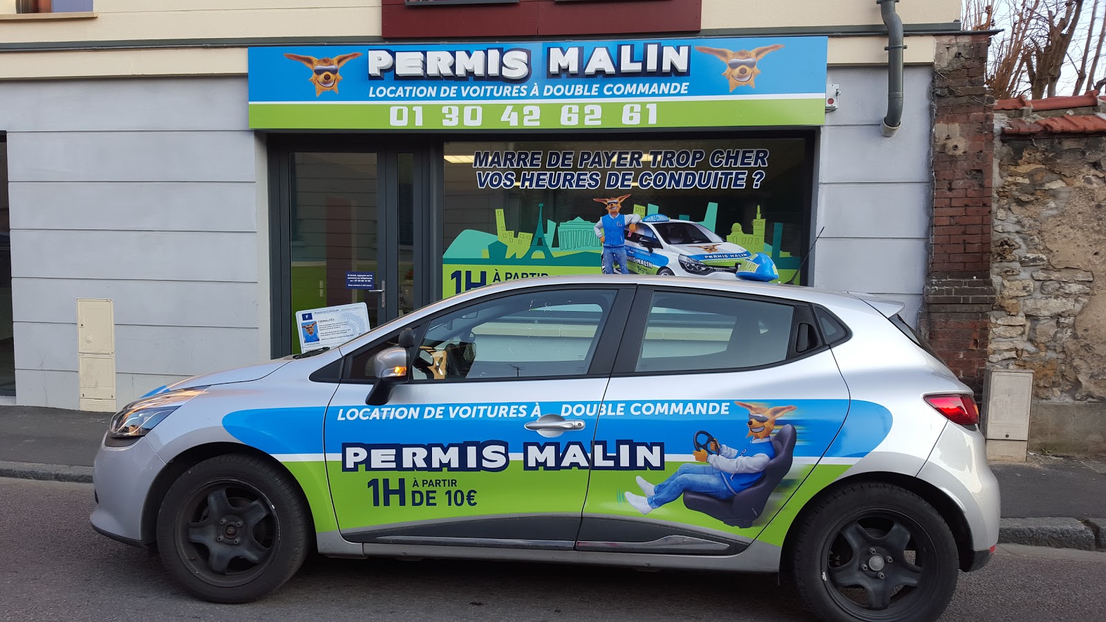 Permis Malin - Mantes-la-Jolie - Location de voitures auto-école