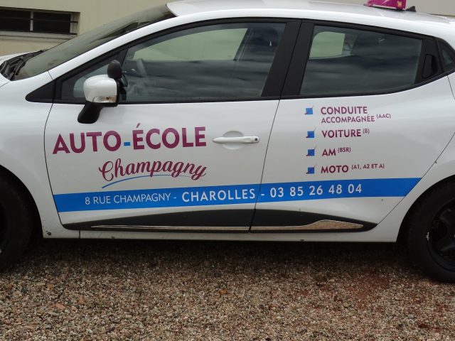 Auto Ecole Champagny - Charolles - +33 3 85 26 48 04