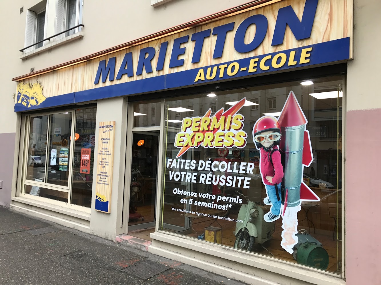 Auto Ecole Marietton Charpennes Villeurbanne