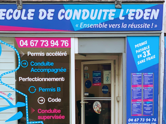 Ecole de conduite l'Eden - Ganges - +33 4 67 73 94 76