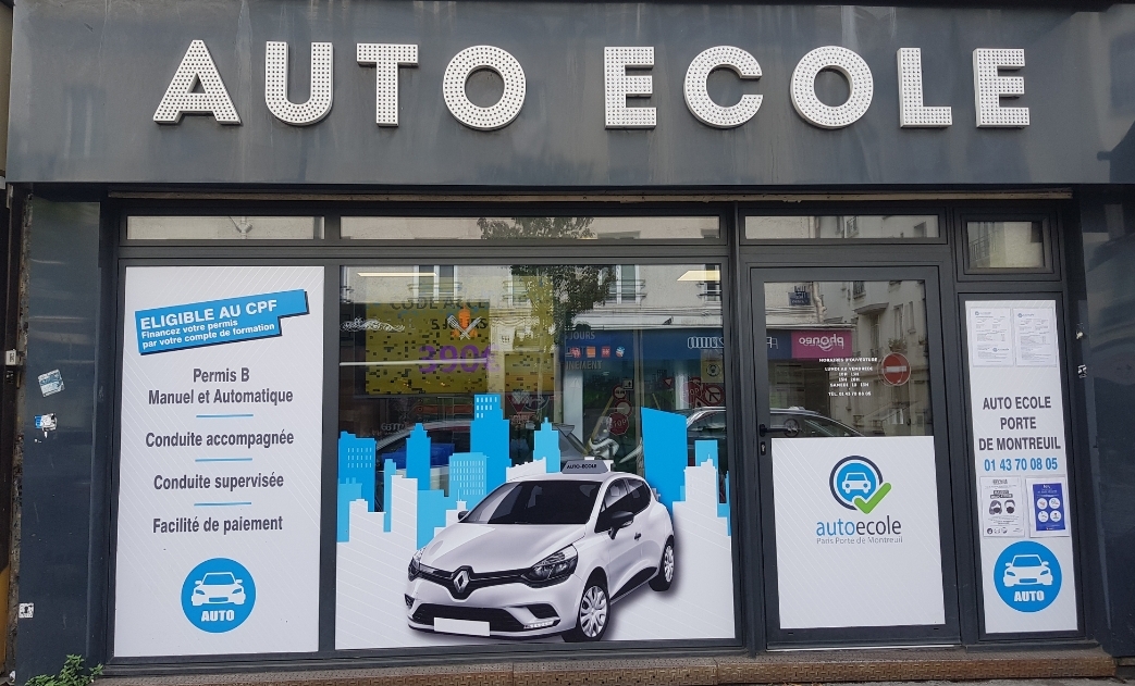 Auto Ecole Paris Porte de Montreuil