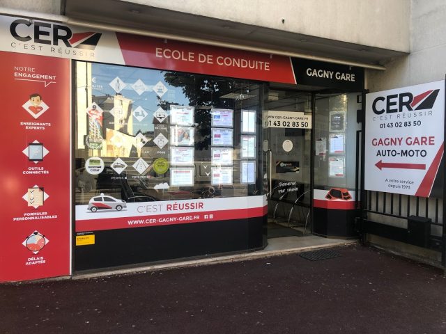 Auto école de la Gare / C.E.R Gagny gare - Gagny - +33 1 43 02 83 50