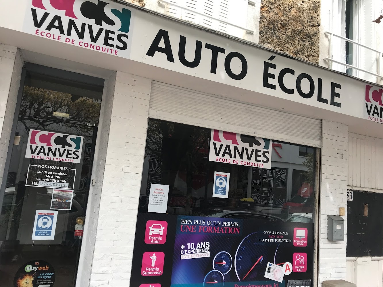 Auto ecole ccs vanves
