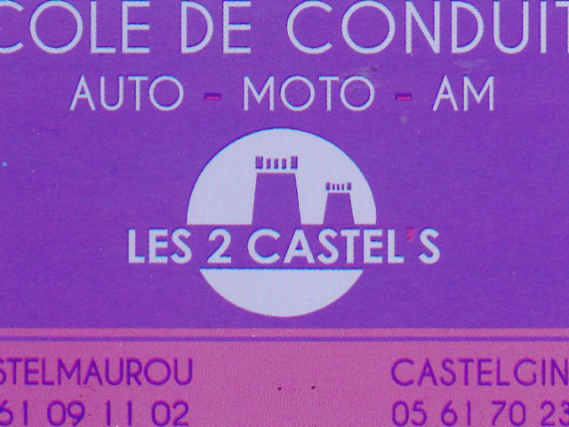 Auto-école Les 2 Castel's - Castelginest - +33 5 61 70 23 53