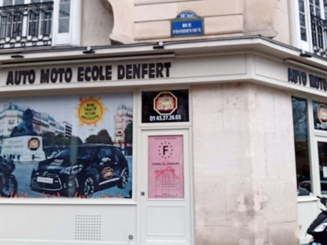 Permis Denfert - Paris - +33 1 43 27 26 63