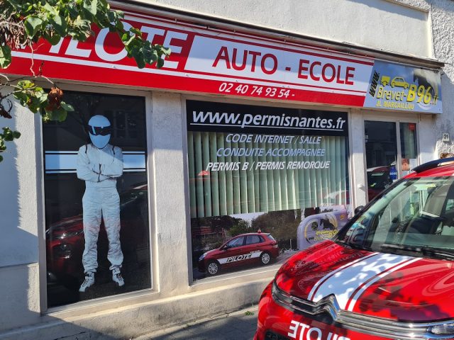 Auto-école Pilote - Nantes - +33 2 40 74 93 54