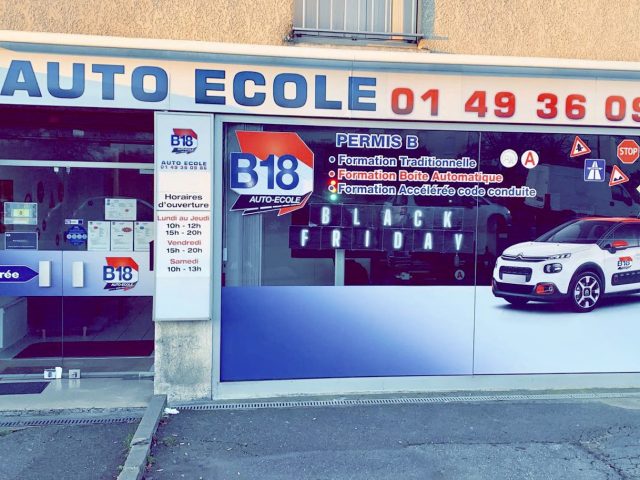 Auto école B18 - Villepinte - +33 1 49 36 09 86