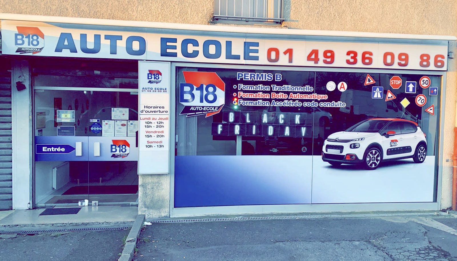 Auto école B18