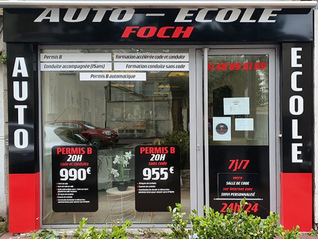 Cer Foch-Auto-école Foch - Saint-Maur-des-Fossés - +33 1 48 89 61 69
