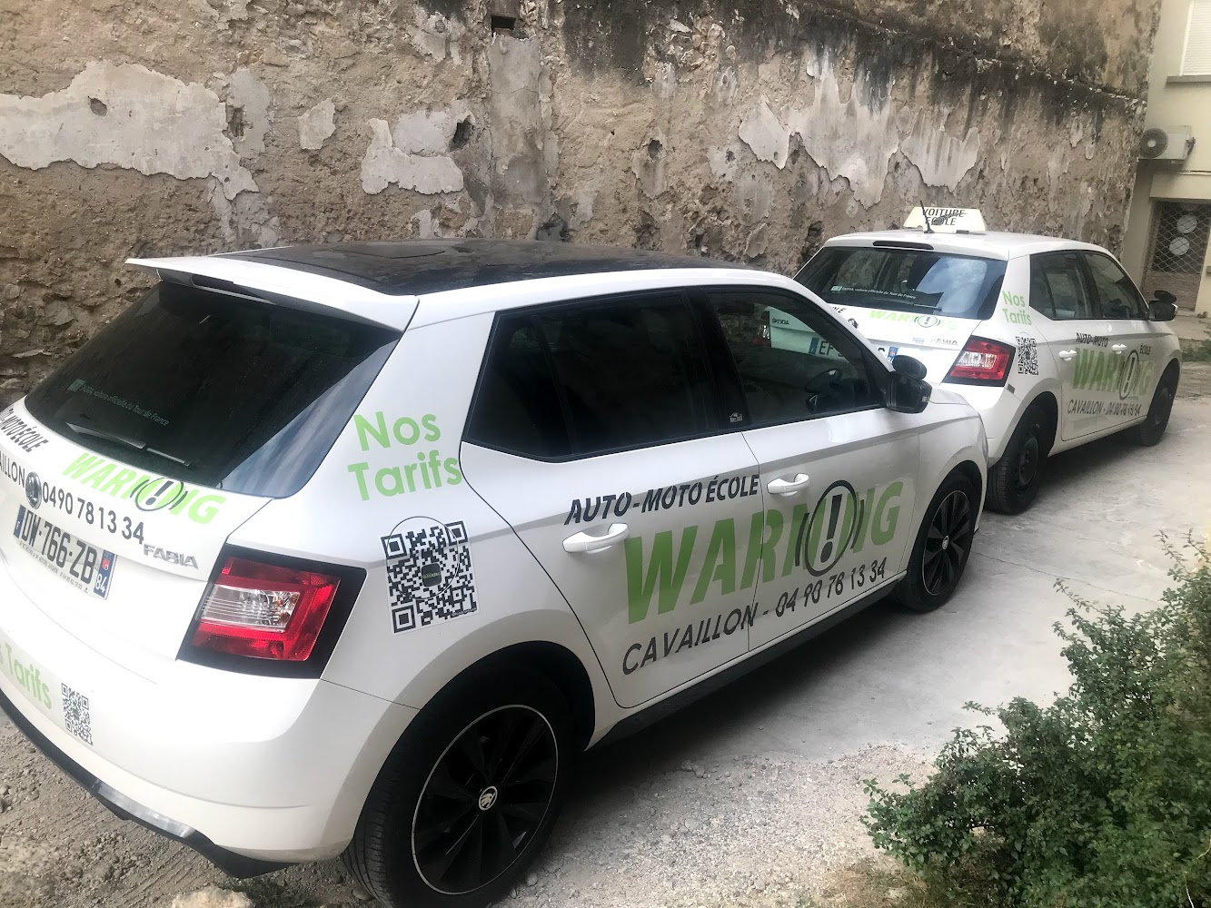 Auto-moto-école Warning