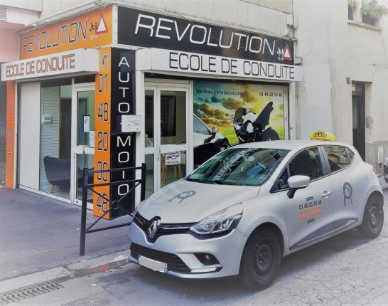 Ecole De Conduite Revolution - Saint-Denis - +33 1 48 20 30 48