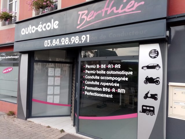 Auto école Berthier - Giromagny - +33 3 84 28 98 91