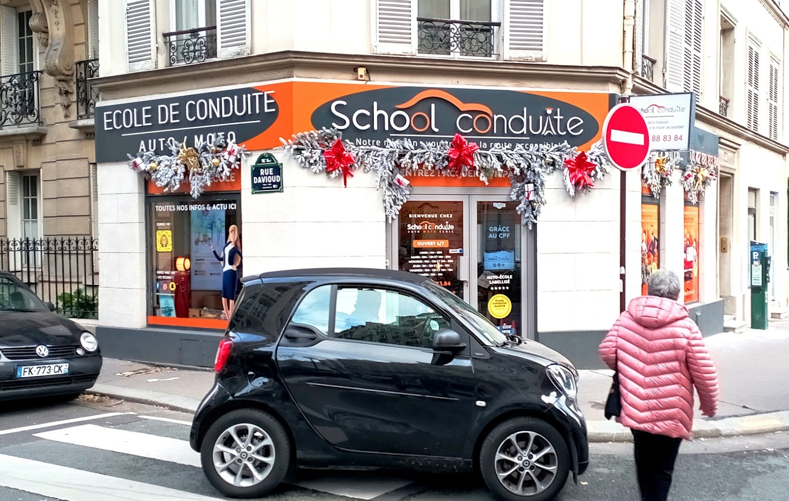 Auto-école School conduite Paris 16
