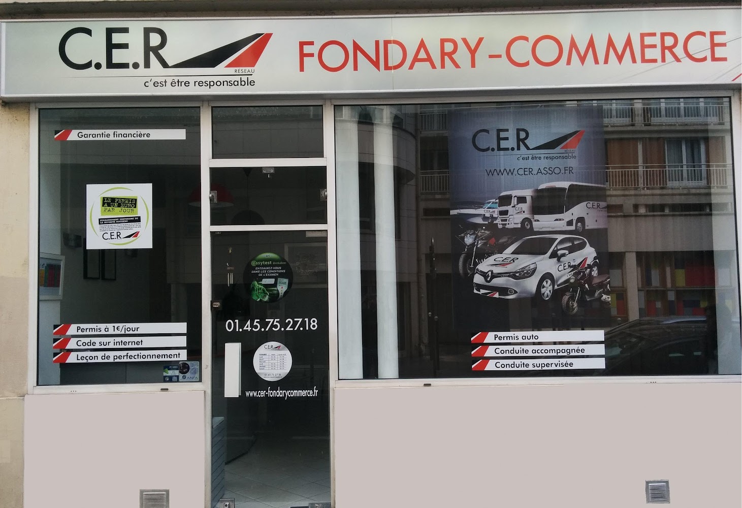 Auto école CER Fondary Commerce