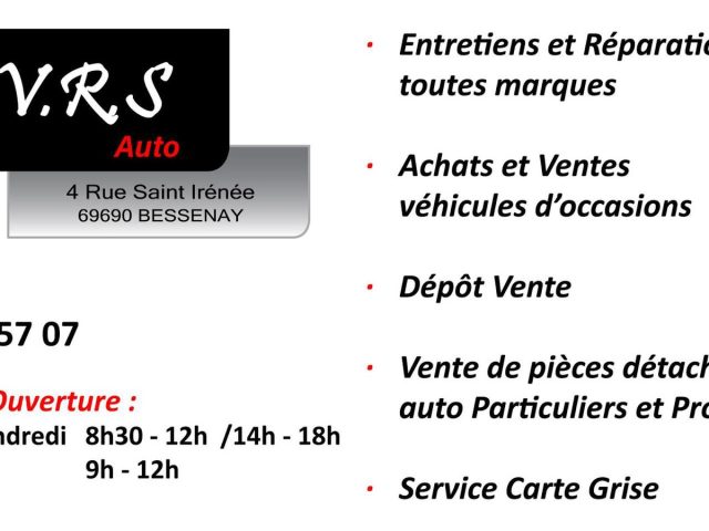AVRS Auto Bessenay - Bessenay - +33 4 74 70 57 07