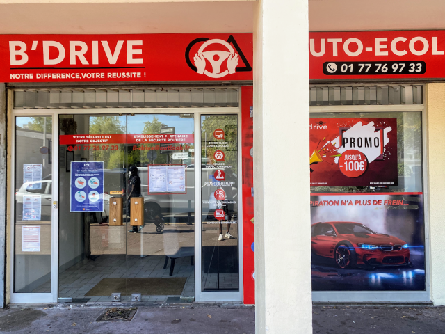 Auto-école B’drive Conduite - Aulnay-sous-Bois - +33 1 77 76 97 33