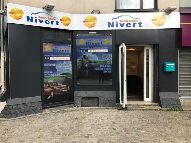AUTO ECOLE NIVERT - Paris - +33 9 80 59 07 57