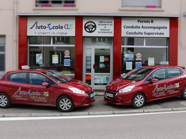 Auto-école CL2S - Châtenois - +33 3 29 06 04 02