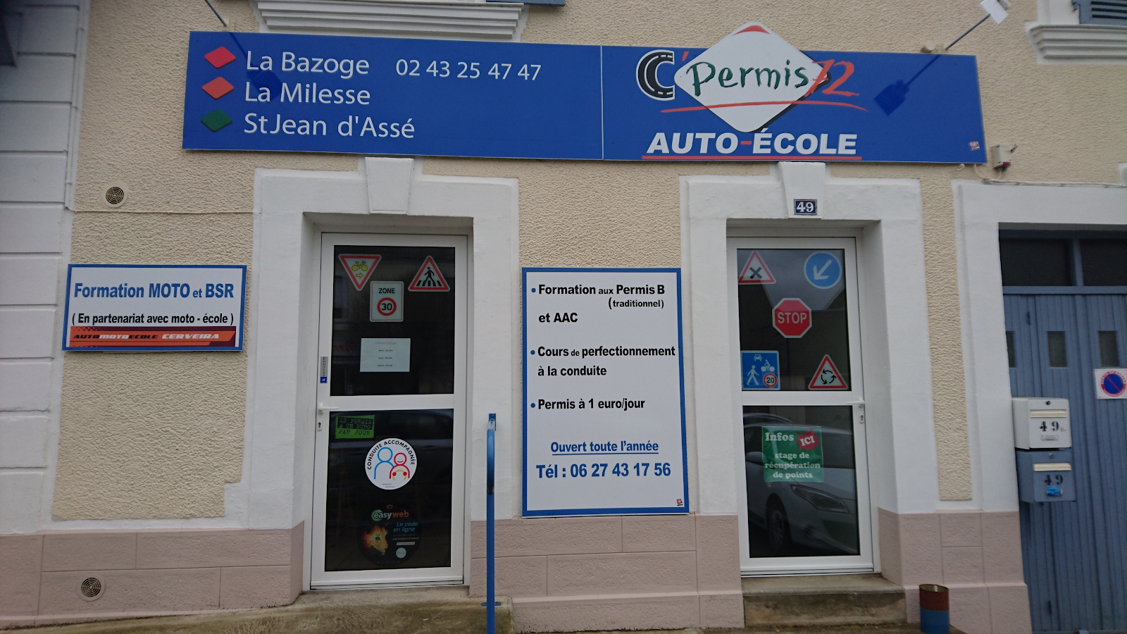 auto ecole CPERMIS 72