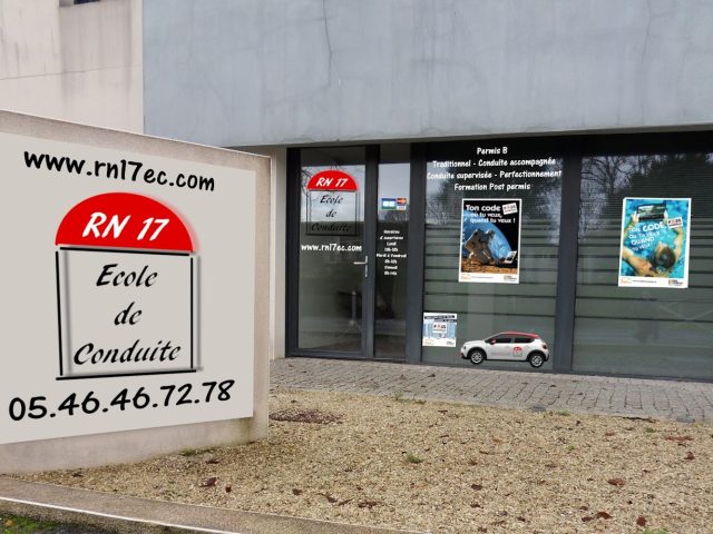Ecole de conduite RN 17 - La Rochelle - +33 5 46 46 72 78