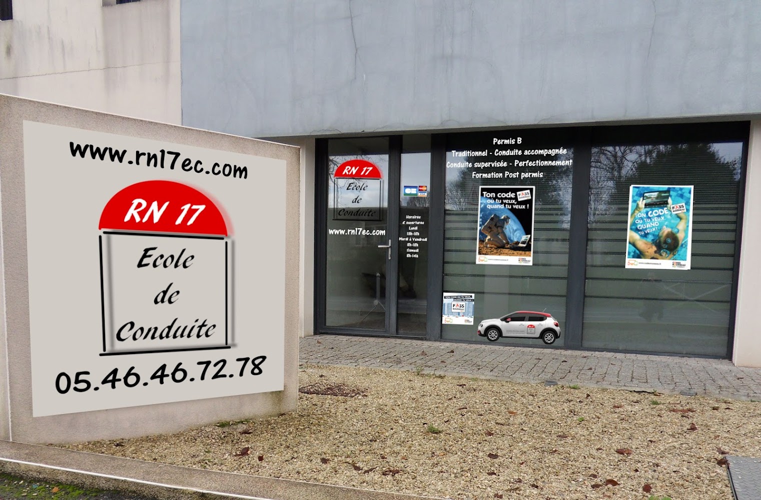 Ecole de conduite RN 17