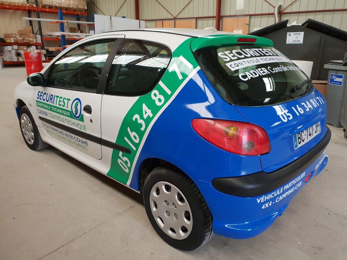 Sécuritest Contrôle Technique Automobile COUHE