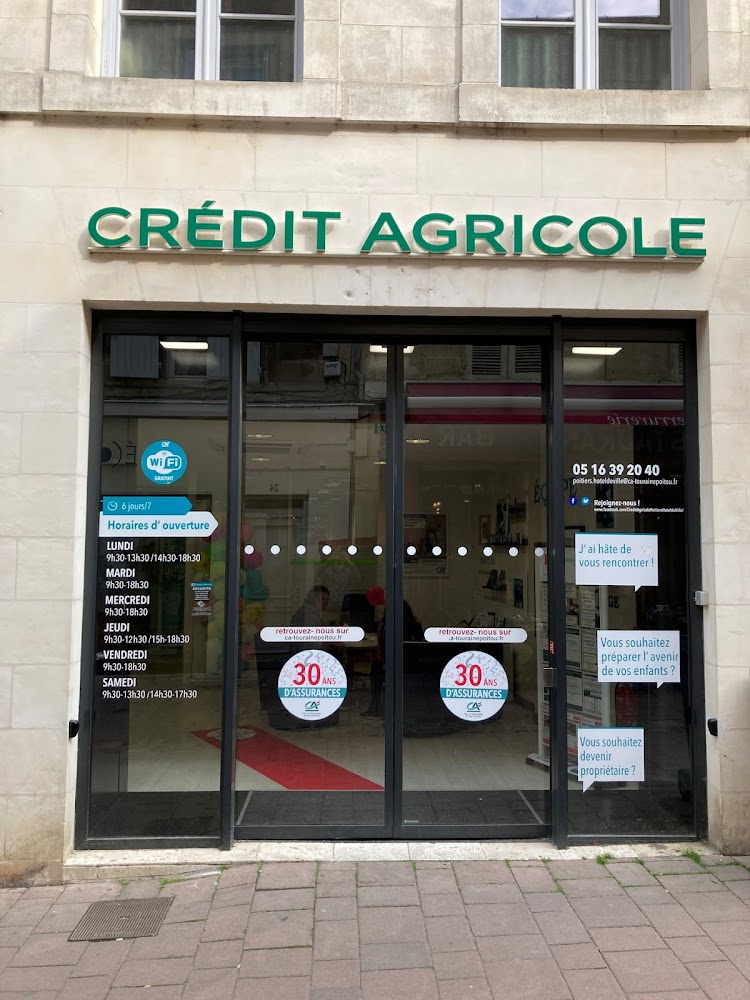 CREDIT AGRICOLE POITIERS HOTEL DE VILLE